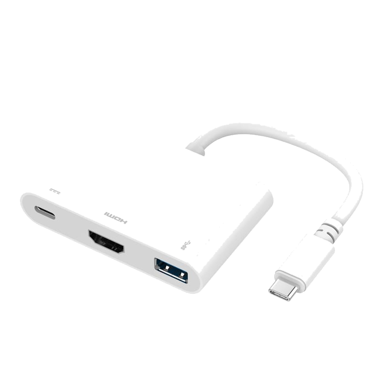 Adaptador USB C 3 en 1 - MP459