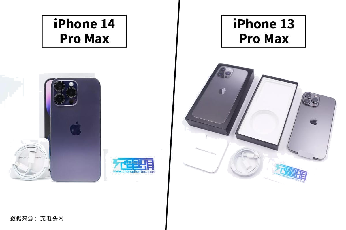 مقارنة الشحن بين iPhone 14 Pro Max وiPhone 13 Pro Max
