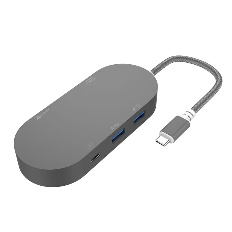Adaptador USB-C 5 en 1 - MP468GR