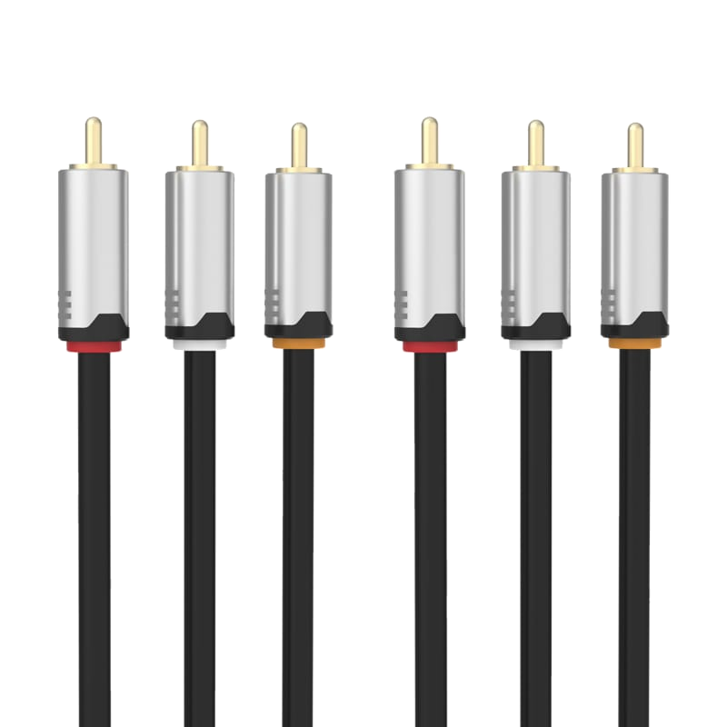 كابل صوت وفيديو AV من نوع RCA ثلاثي - HMC231