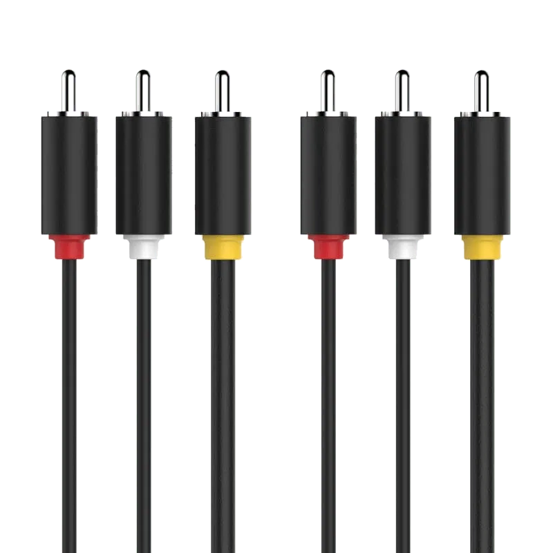 3 x RCA AV Audio Video Cable - PB364