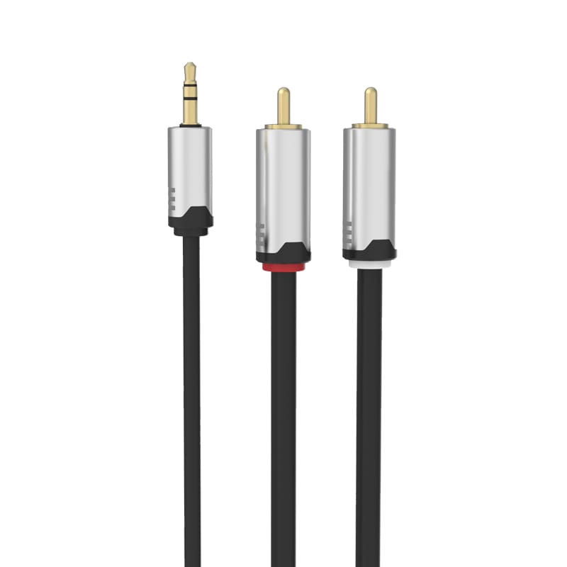 كابل صوت ستيريو 3.5mm إلى RCA مزدوج - HMC103