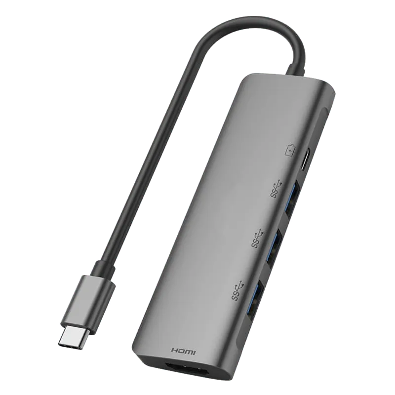USB C 5-in-1 Adapter - PLT465