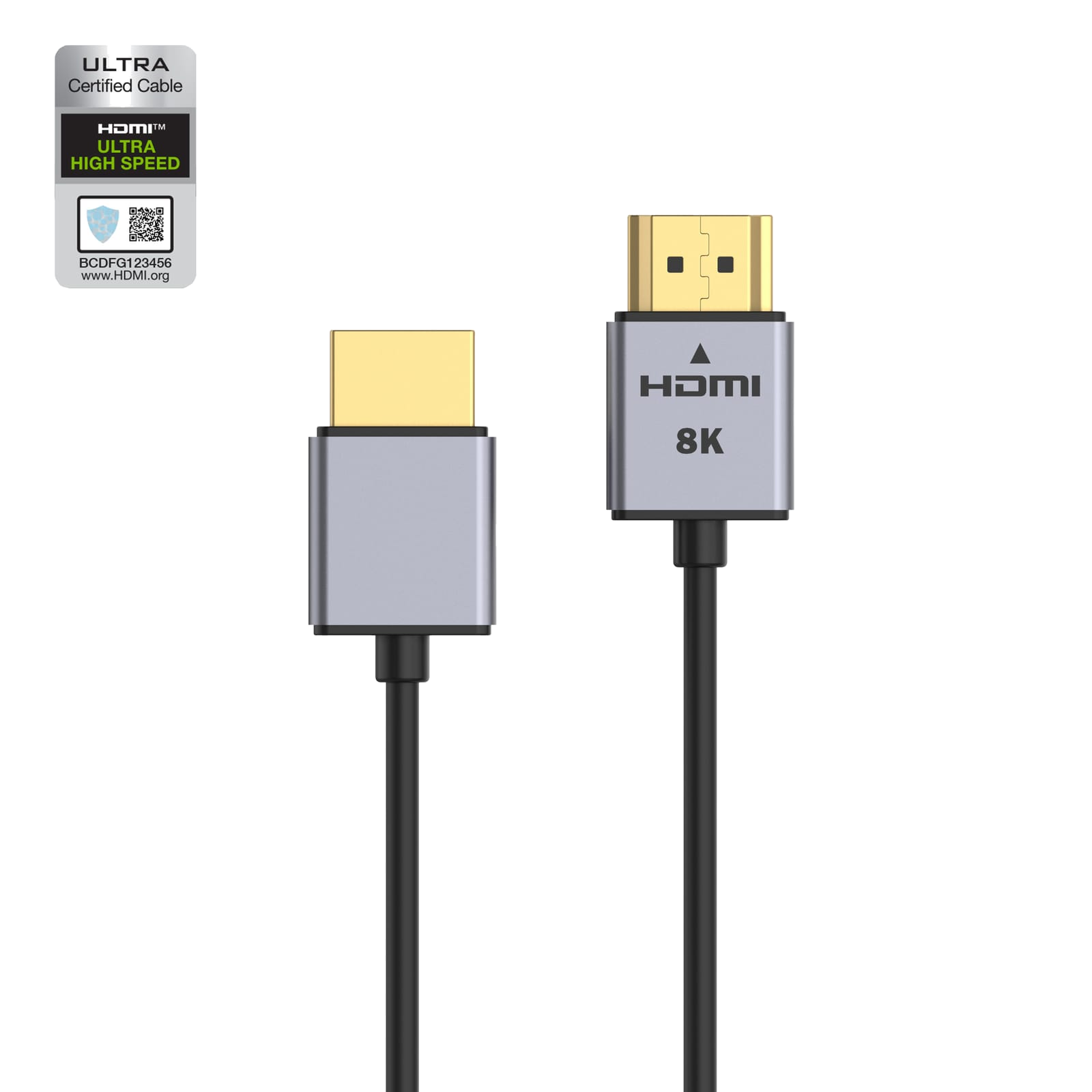 كابل HDMI A معتمد 8K/60 بطول 1.5م - PF331S