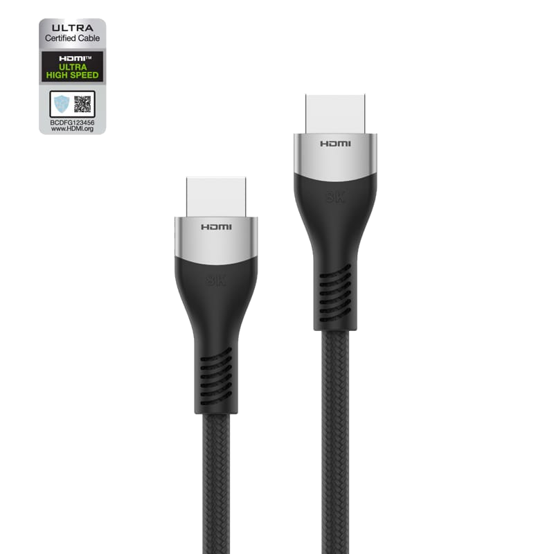 كابل HDMI A 8K معتمد 1.8m - PF331A