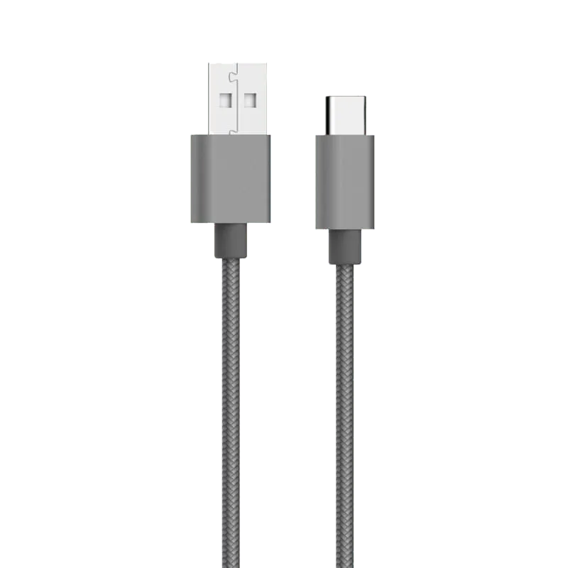 USB A to Type C 2.0 3A Cable - PLT495GR