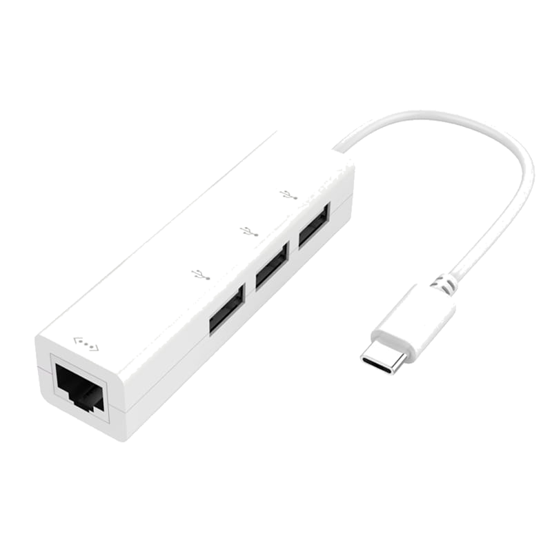 Adaptador USB C 4 en 1 (RJ45 100Mbps) - MP420