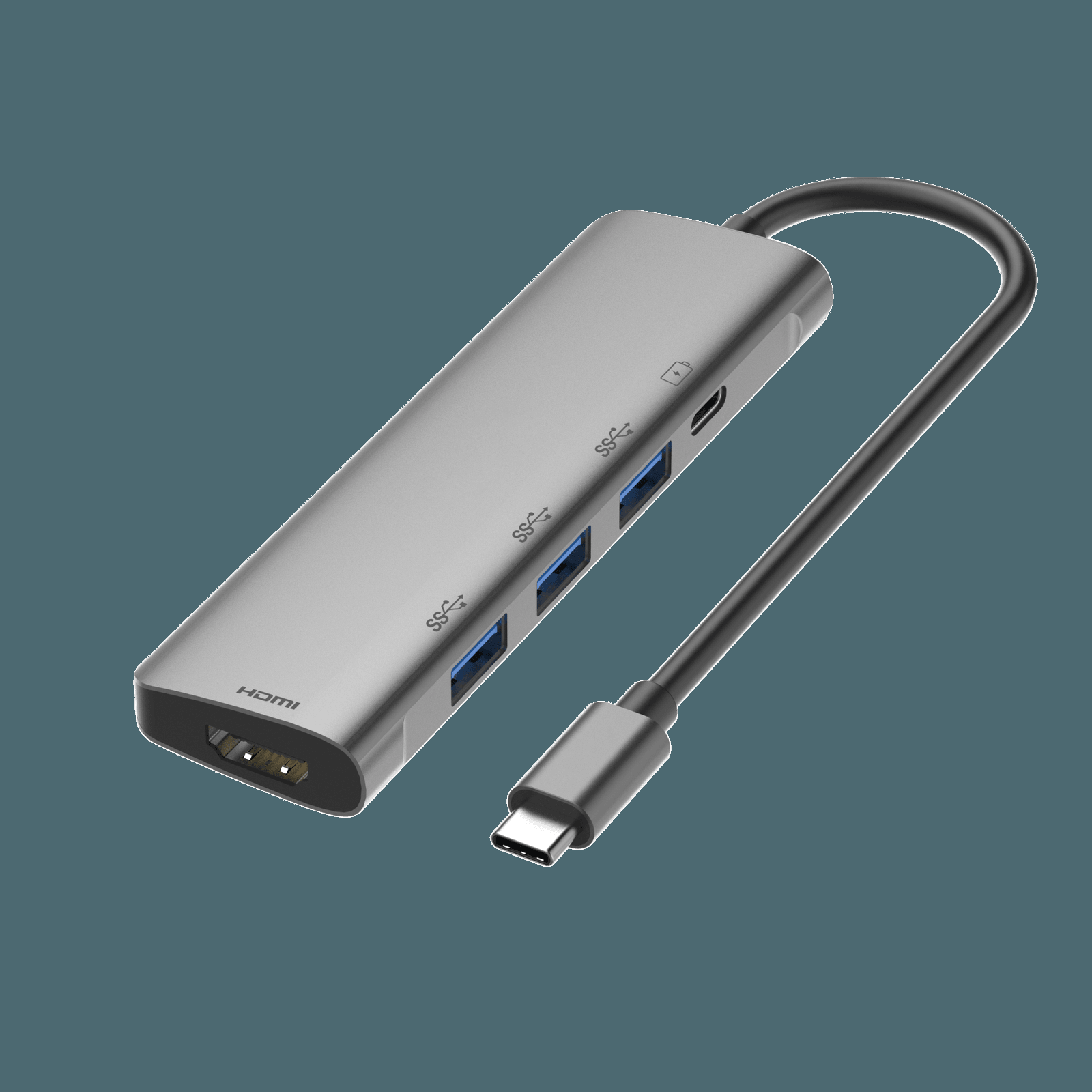USB C 5-in-1 Adapter - PLT465 — Product image 2