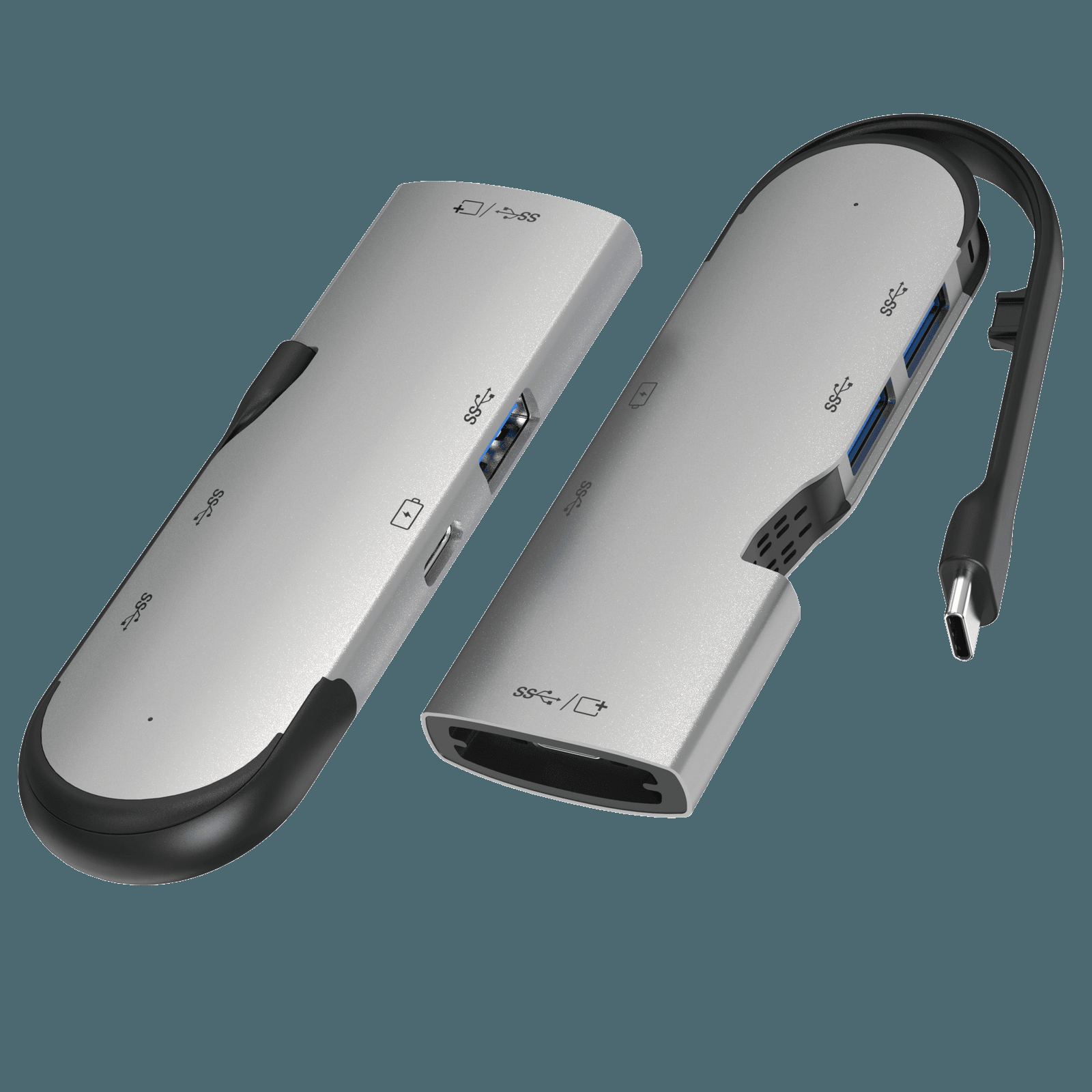 USB-C 5-in-1 어댑터 - PF414A — 제품 이미지 2