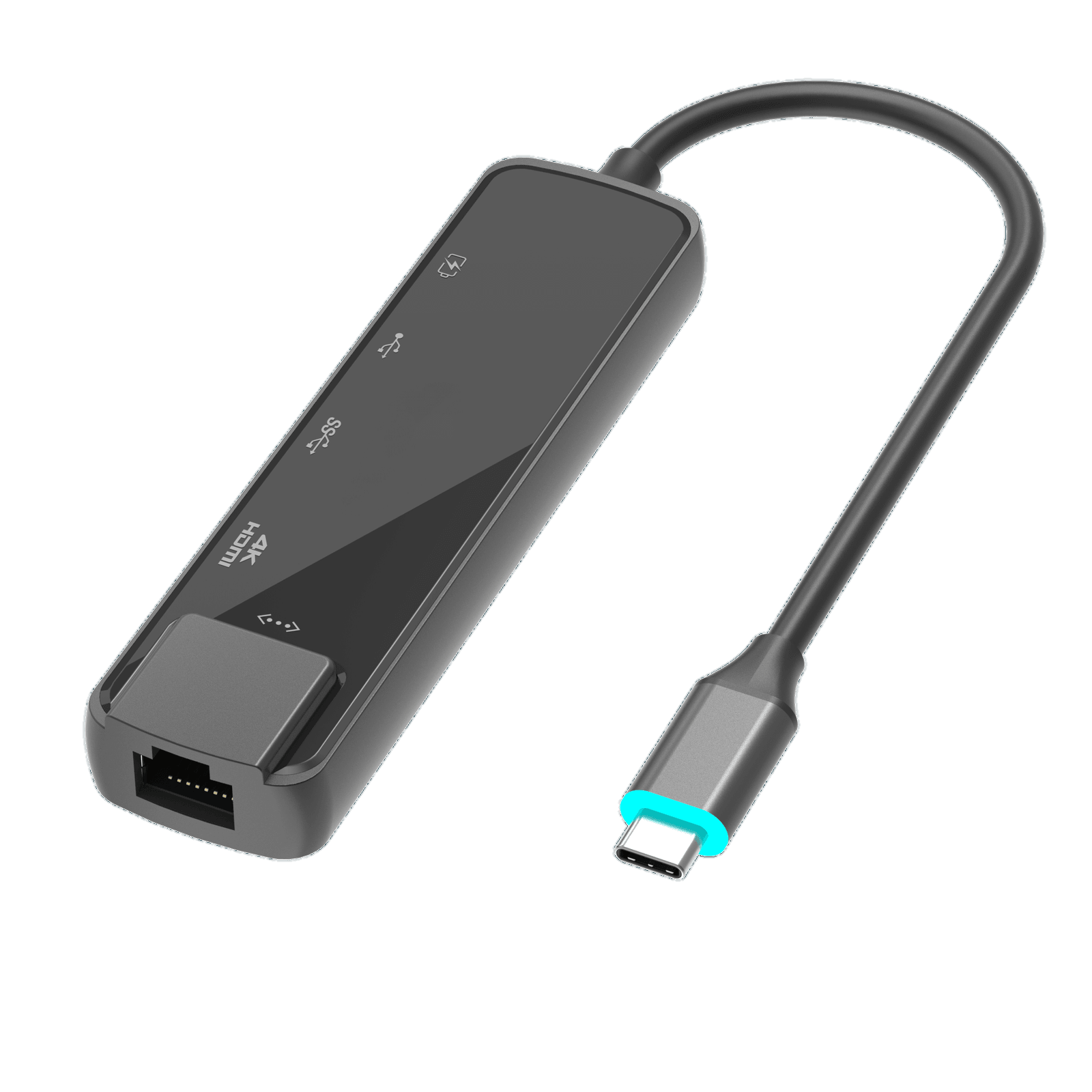 USB-C 五合一镜面扩展坞 - WG508B — 产品图片 2
