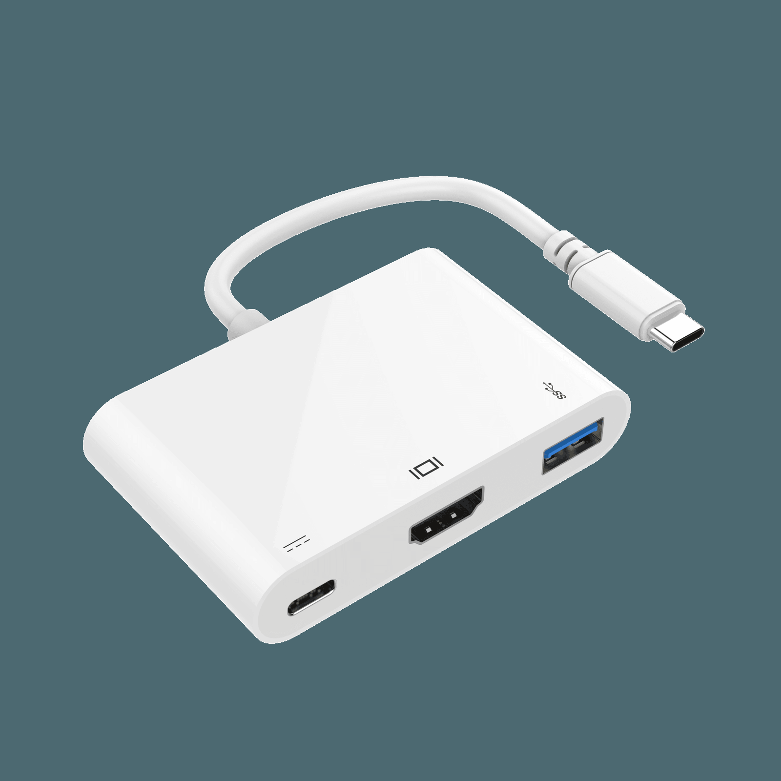 USB-C-3-in-1-Adapter - MP459 — Produktbild 2