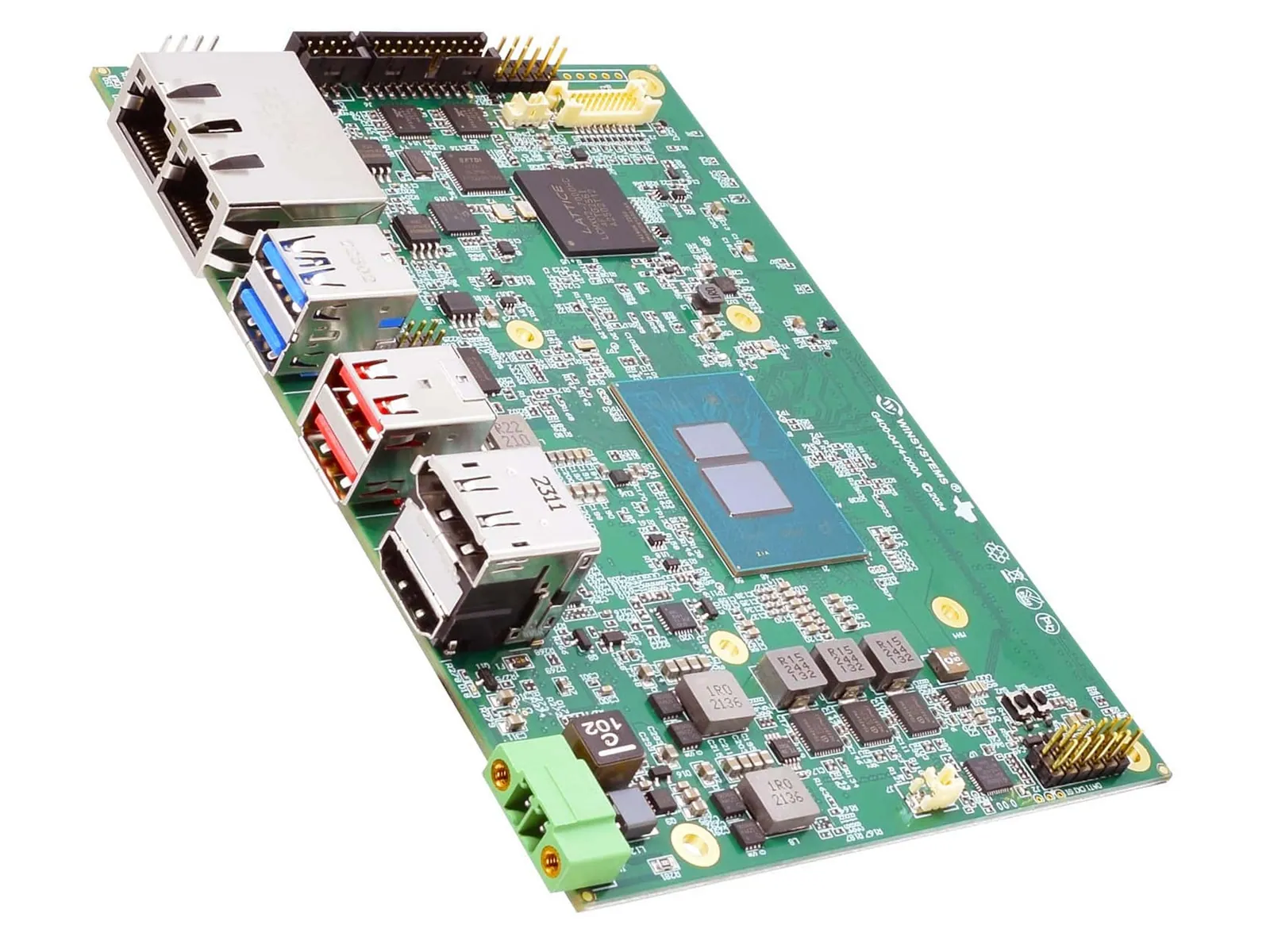 SBC35-474: Industrial single-board computer with Windows support, HDMI, DisplayPort, and M.2